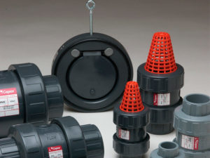 Photograph of anti-return valves